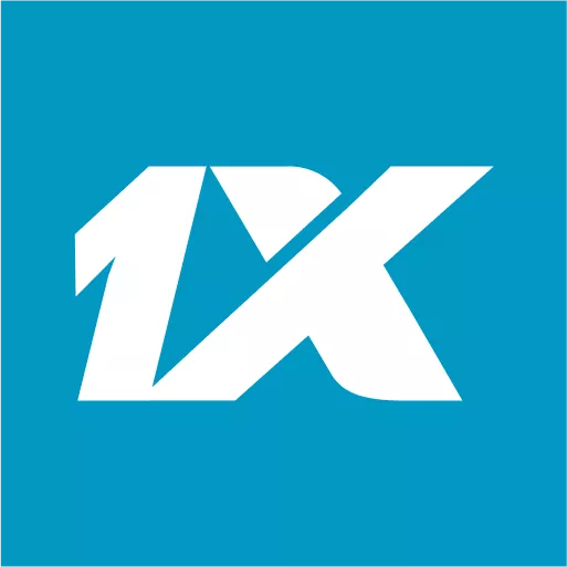 Иконка 1xBet на синем фоне